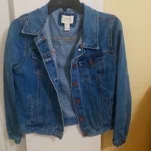 Forever 21 Jean Jacket With Pockets Size S